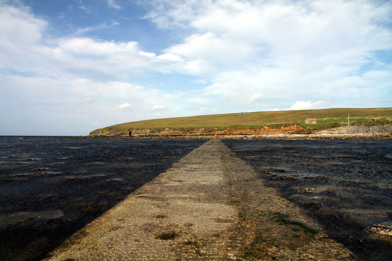Île Brough de Birsay passage fermé