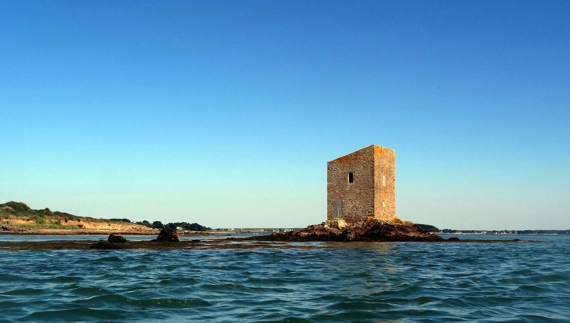 Île Boëd passage fermé