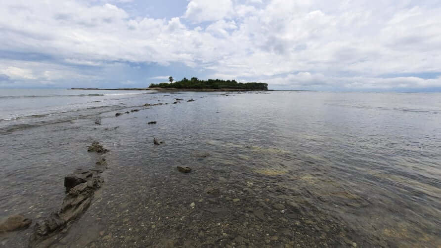 Isla de Cabuya passage fermé