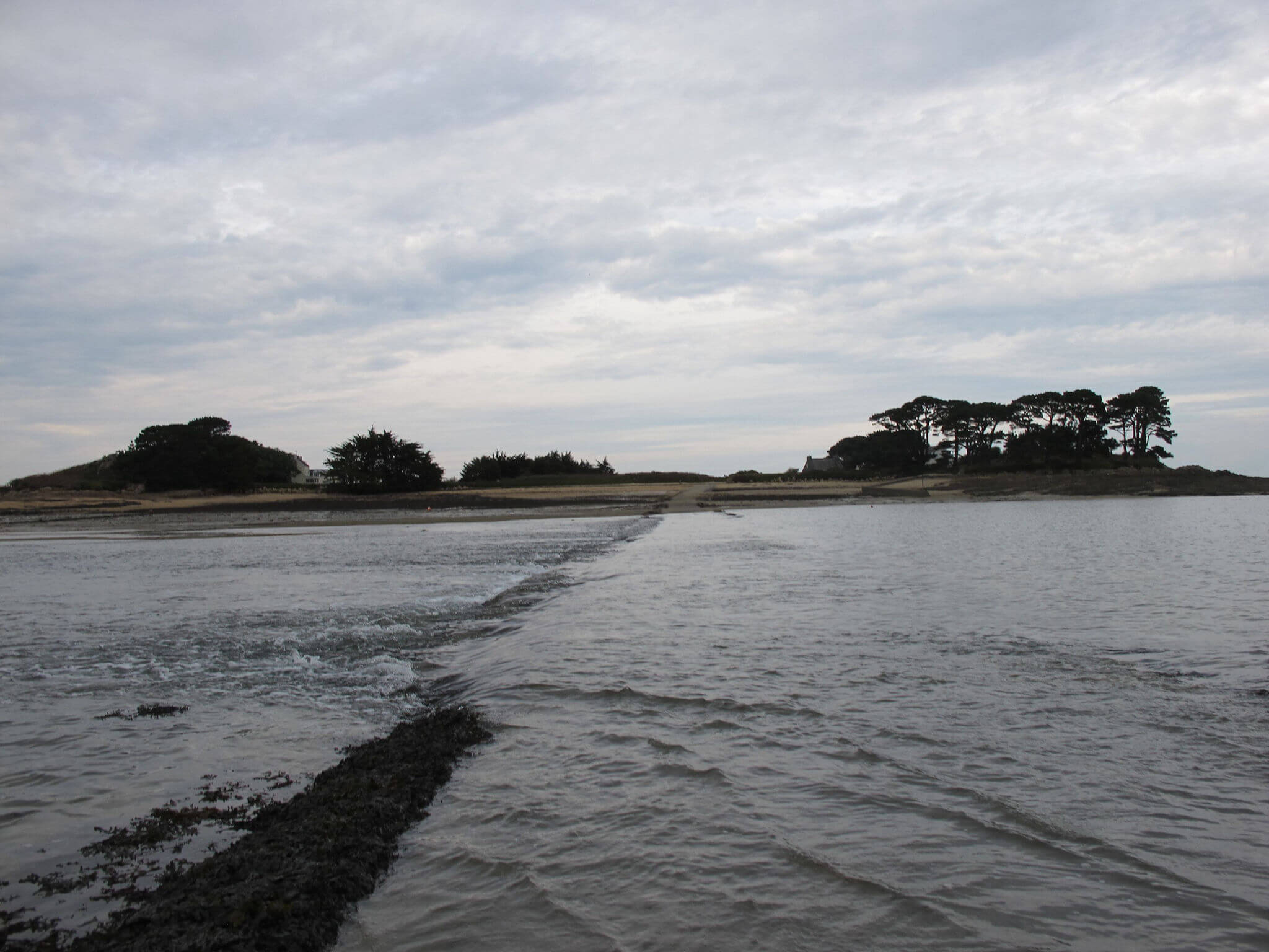 Île Callot passage fermé