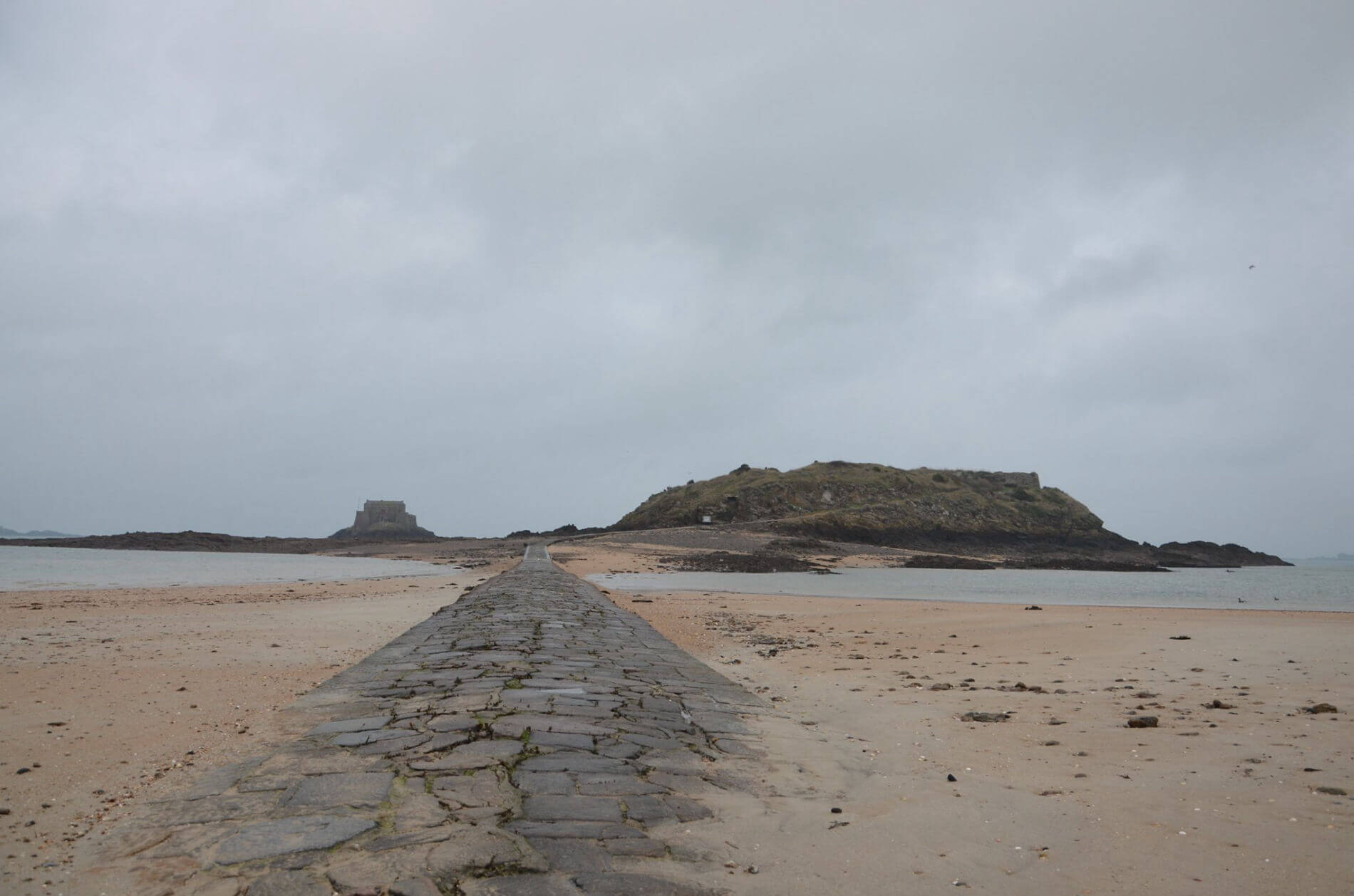 Île Grand Bé passage ouvert